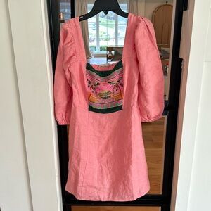 Farm Rio Beaded Mini Dress (runs small!)